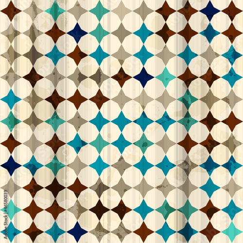 vintage mosaic seamless texture