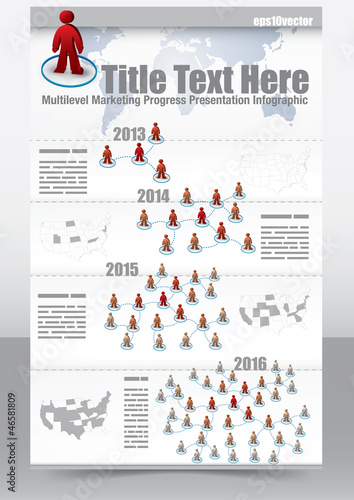 Multi level marketing progress presentation
