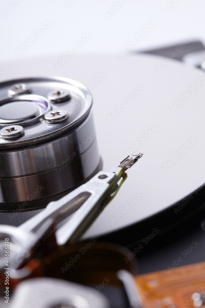 opened hard disk drive opened hard disk drive