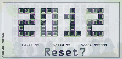 End of the World digital display