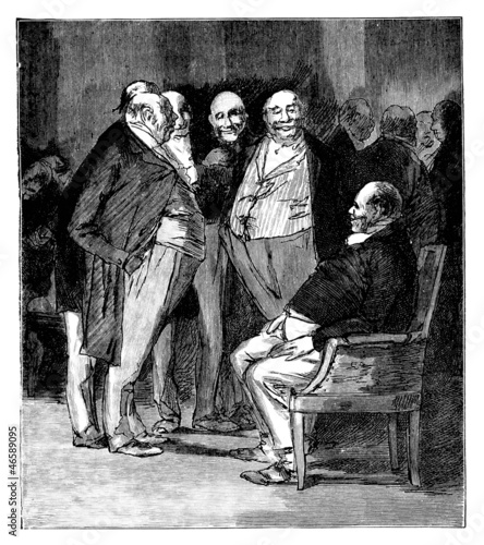 Burgess - 19th century - Caricature