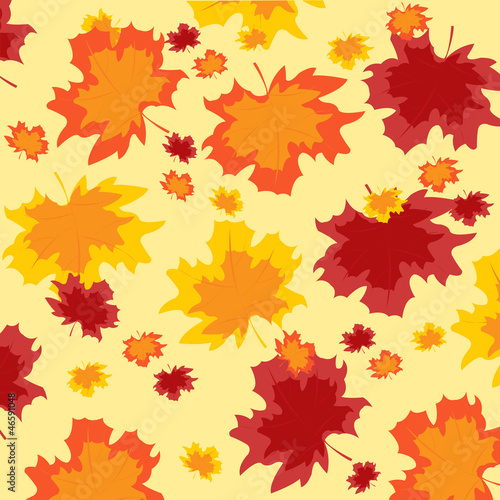 Background from autumn sheet