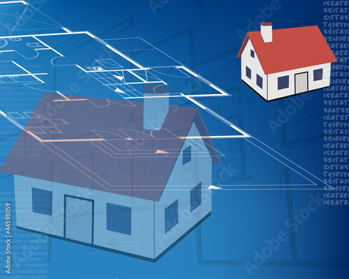 architectural background. vector. EPS10