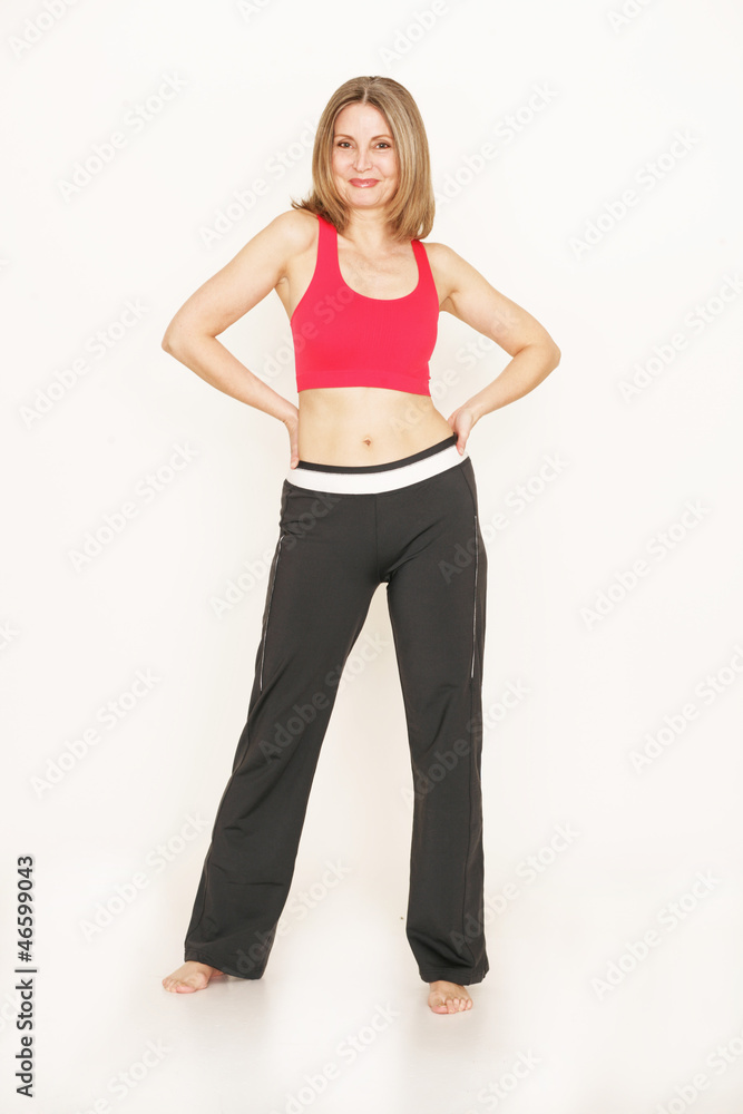 Mit sich zufriedene alte Dame Mit sich zufriedene alte Dame