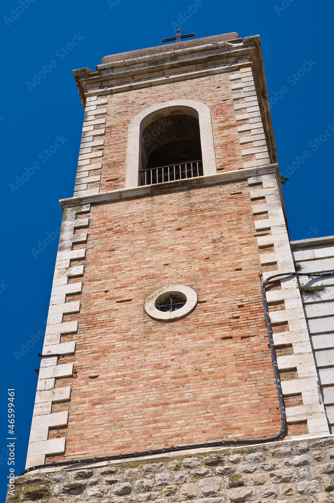 Church of St. Maria delle Grazie. Sant'Agata di Puglia. Italy.
