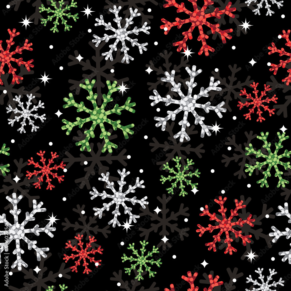 glitter snowflake pattern glitter snowflake pattern