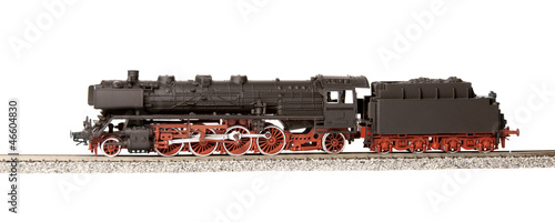 old steam loco model