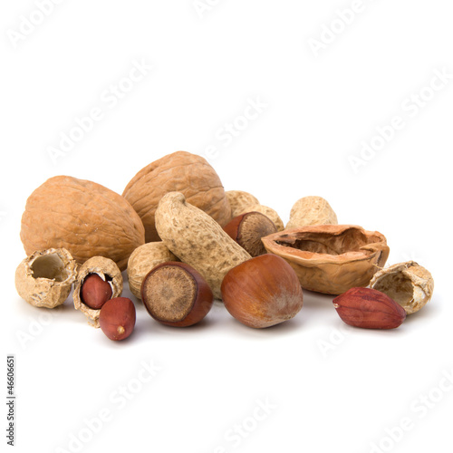 Various nuts mix