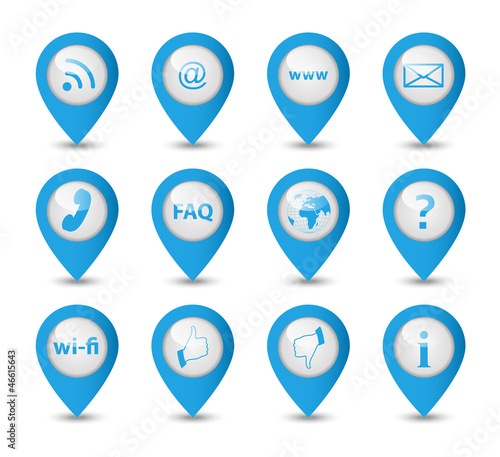 Set of web icons