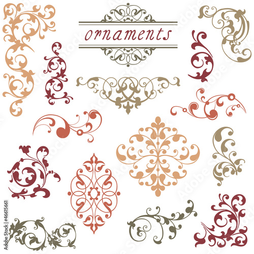 Victorian Scroll Ornaments