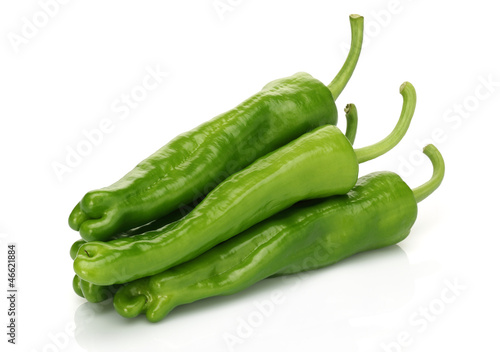 Fresh green pepper group
