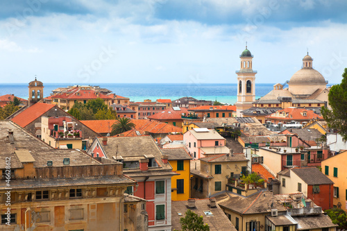 City Centre of Chiavari, Italy photo