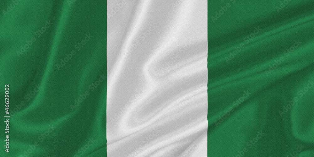 Obraz premium Flag of Nigeria