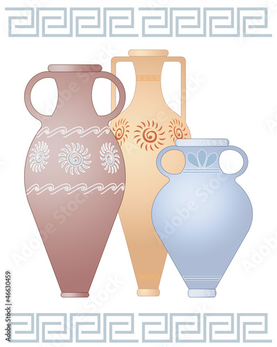 greek urns