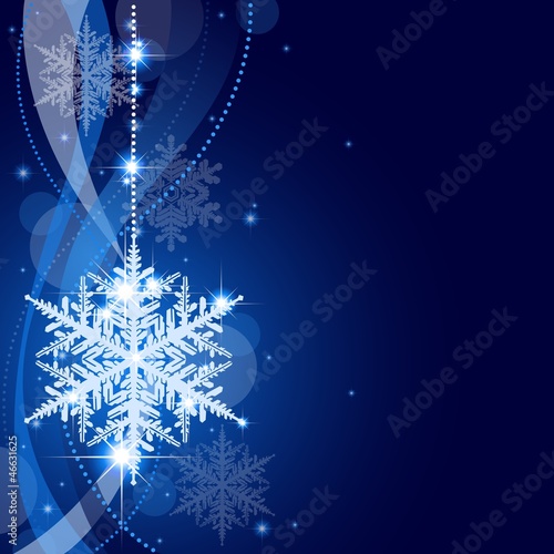 Winter Christmas Background
