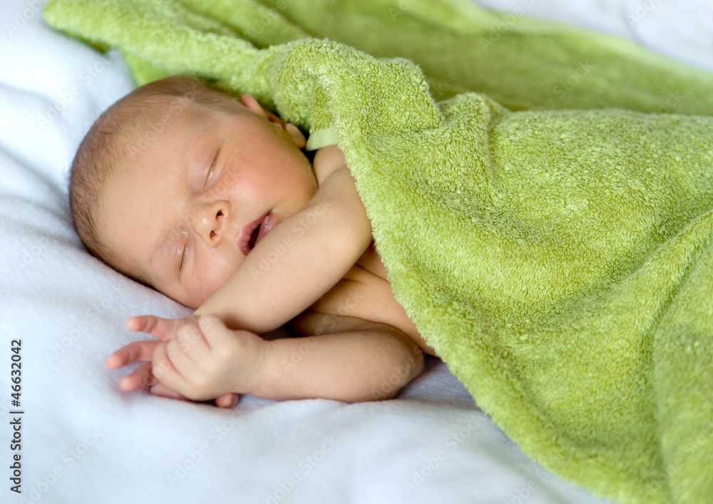 Newborn baby sleeping Newborn baby sleeping