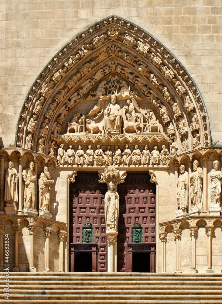 Fototapeta premium Porta da catedral de Burgos