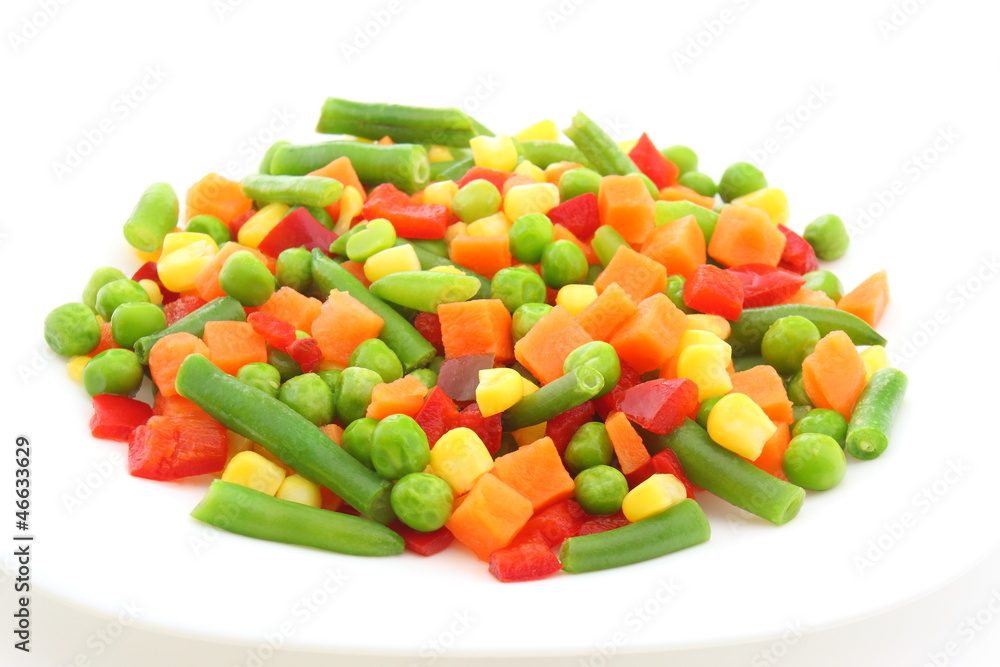 mixed vegetables mixed vegetables