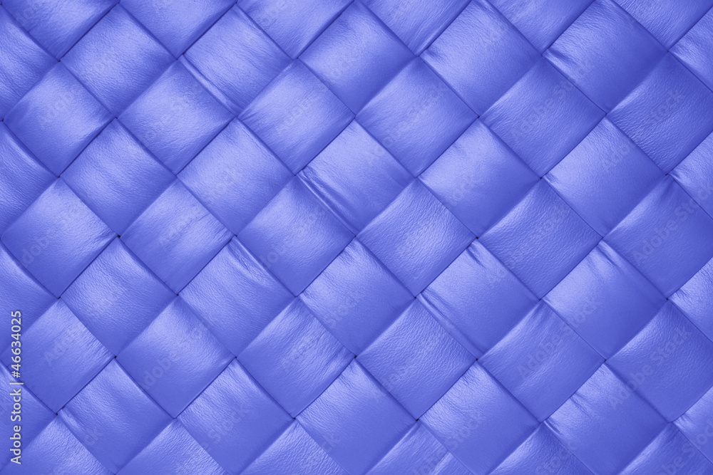 Blue leather Blue leather