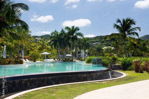 Glorious pool at Anse Marcel on St Martin