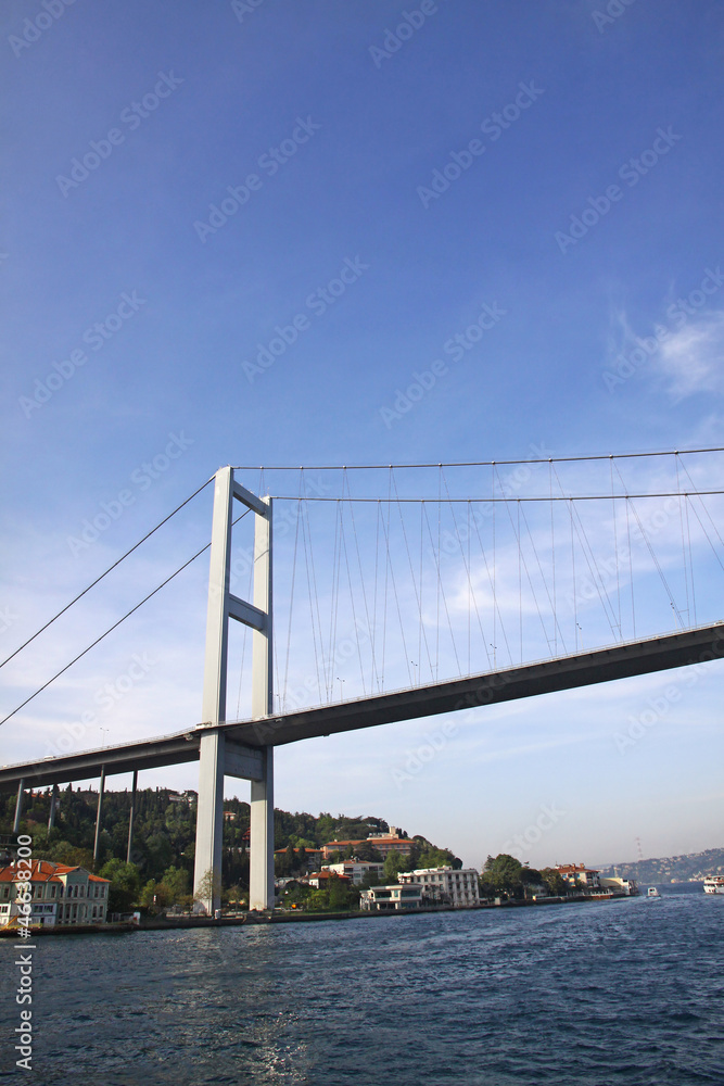 Bosphorus Bridge over the Bosphorus strait in Istanbul