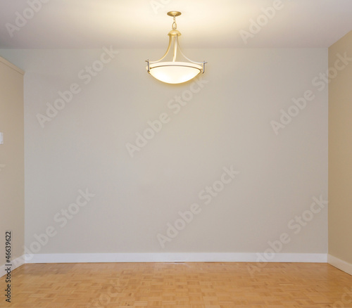 Empty Living Room in a new apartment