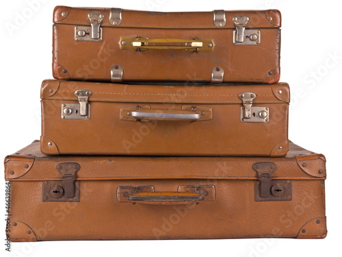 Photography old suitcase