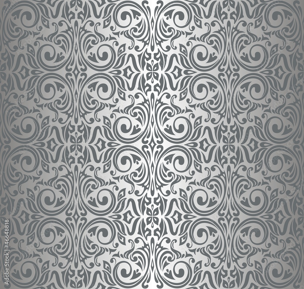 silver vintage wallpaper