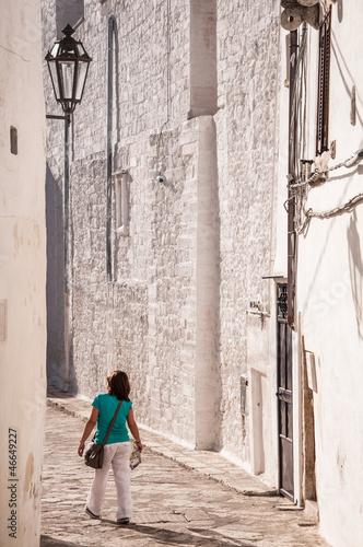 Polignano a Mare, dans les Pouilles en Italie