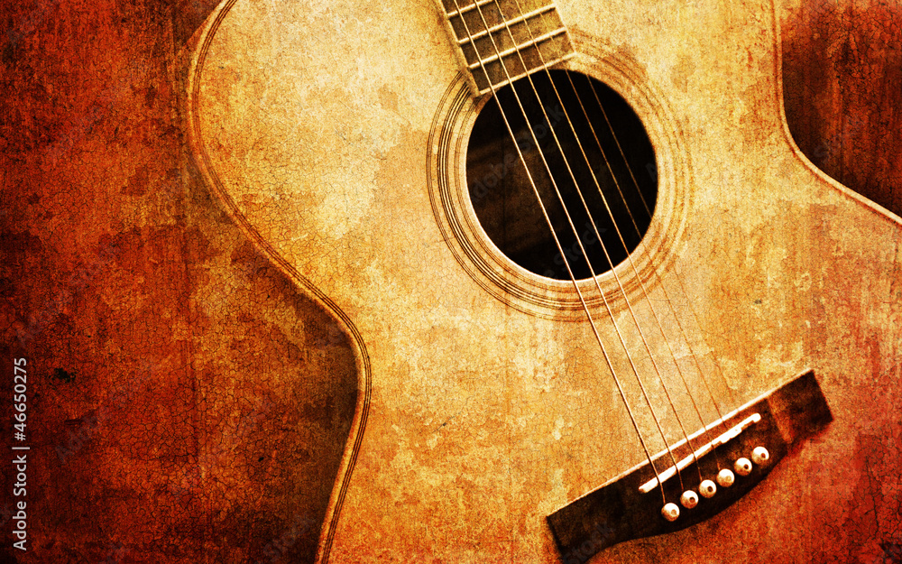 Obraz premium old guitar