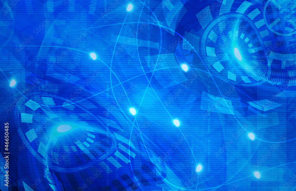 Obraz premium Abstract hi-technology background