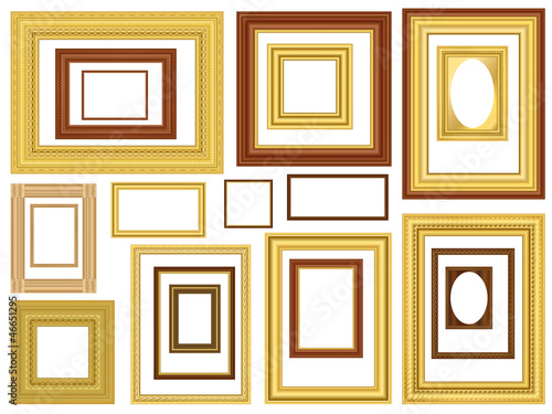 Decorative Vector Picture Frames