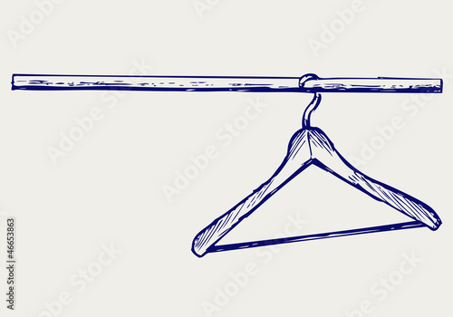 Hangers. Doodle style