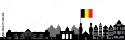 brussels skyline