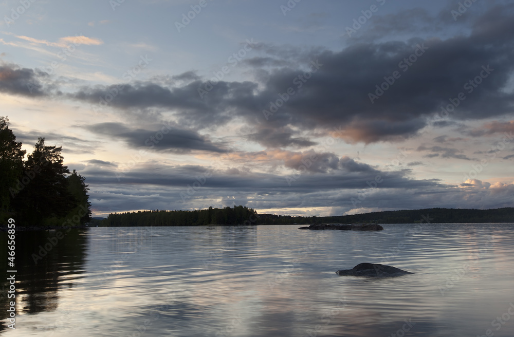 Lake View, Dalarna, Sweden