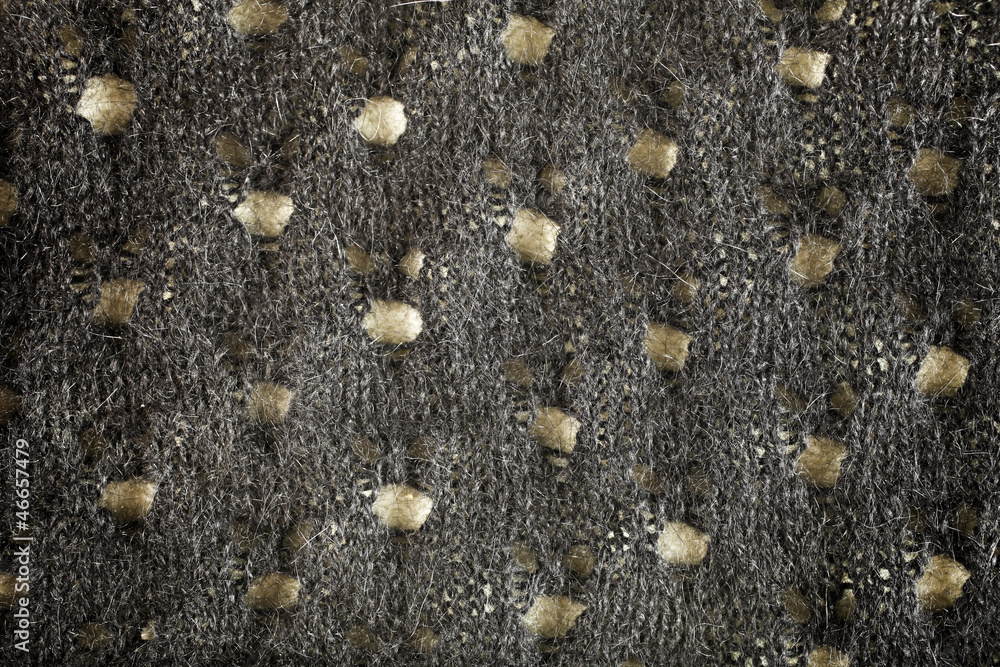 Fototapeta premium woolen fabric gray detail, texture background