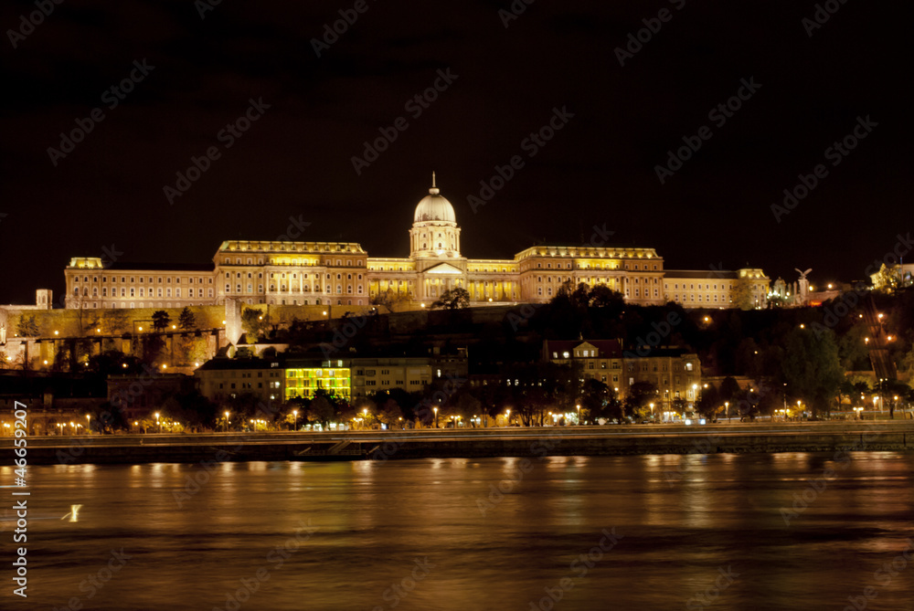 Buda Castle in Budapest (Hungary)