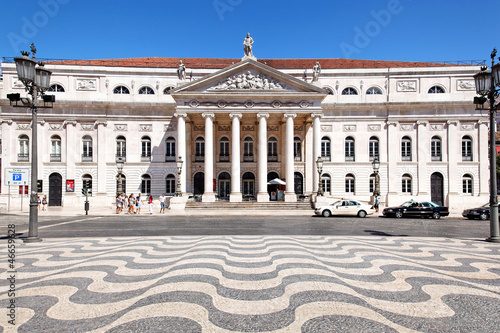 Teatro Nacional Dona Maria II, Lissabon, Portugal photo