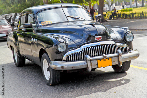 Classic american car in Havana. © Aleksandar Todorovic