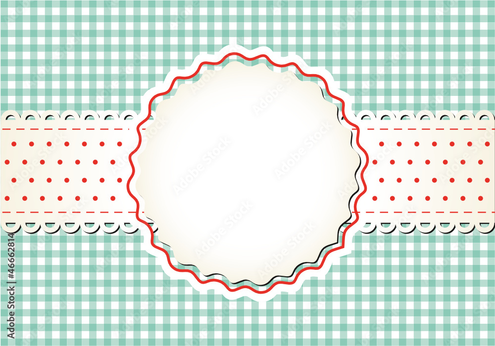 Karo-Hintergrund Button