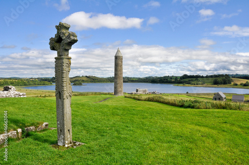 Devenish Island Monastic Site, Co.Fermanagh, Northern Ireland