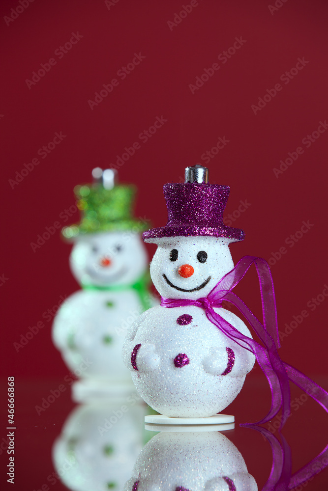 Snowman christmas decoration