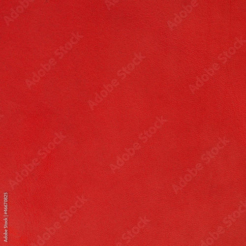 Red leather texture closeup