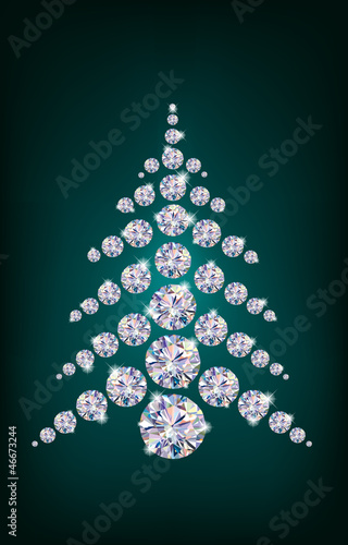 Diamond Christmas Tree
