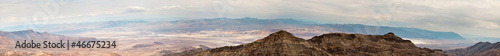 The great landscape of Death Valley with dramatic sky. USA.