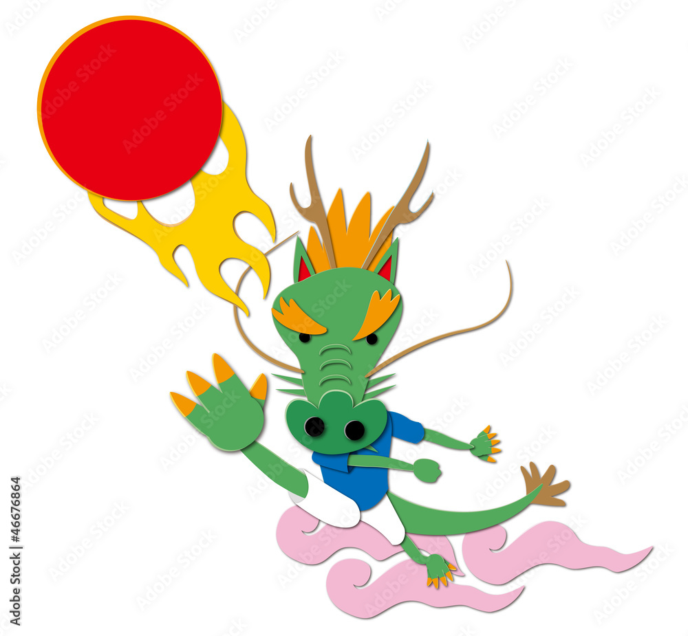 サッカーするドラゴン サッカーするドラゴン