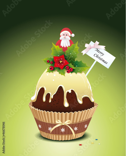 Cupcake zur Weihnachtszeit