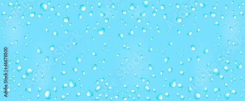 cool water background with drops