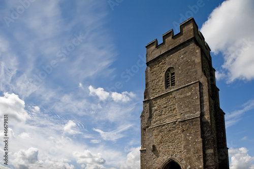 Glastonbury Tor on sunny day