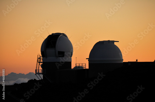 Wallpaper Mural Mauna Kea Observatory at sunset, Haleakala NP (Maui-Hawaii) Torontodigital.ca